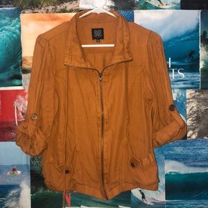 Mustard yellow cover up.